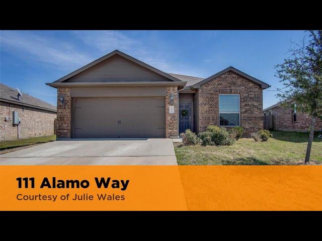 111 Alamo Way Venus, TX 76084 | Julie Wales | Search Homes for Sale