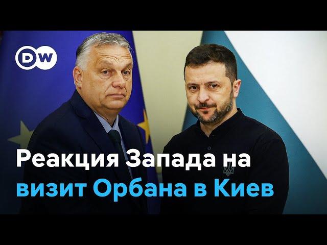 "Троянский конь" Путина: что говорят на Западе о визите Орбана в Киев?