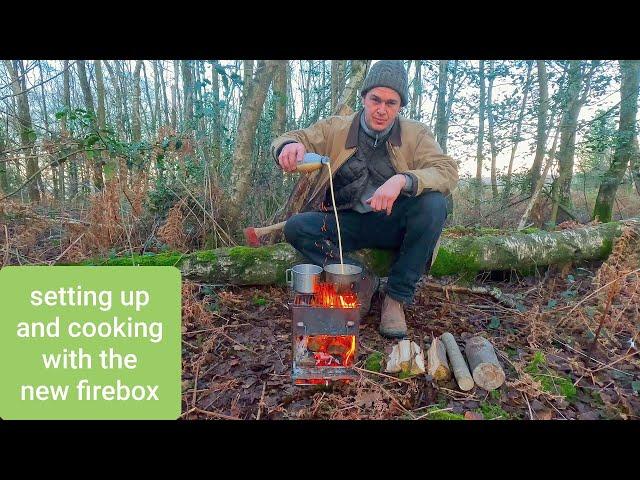 Deliciouse firebox wood stove cooking