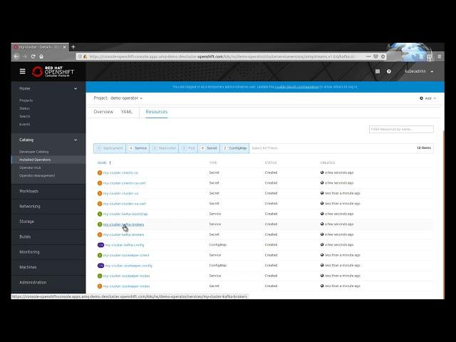 OpenShift 4 Red Hat Operators