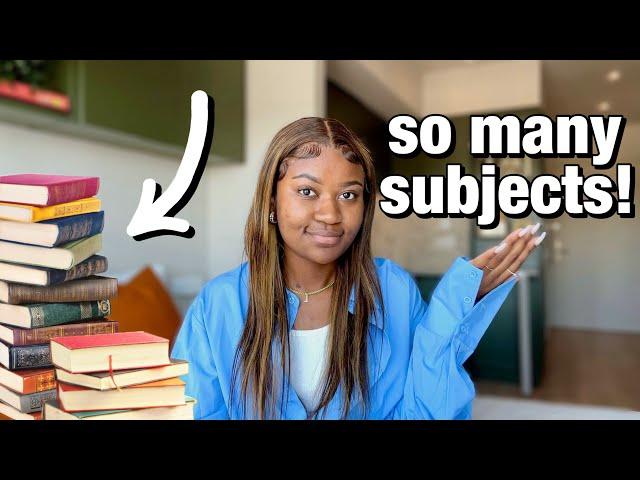 How to STUDY MANY SUBJECTS without feeling OVERWHELMED & STRESSED (the struggle is real)