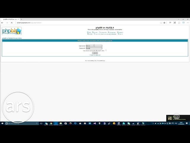 A SQL injection example using phpBB | Ars Technica