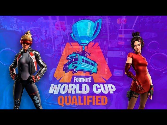 QUALIFIED FOR THE FORTNITE WORLD CUP WITH JAMSIDE