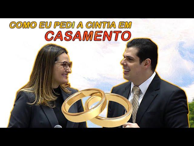 COMO PEDI A CINTIA EM   CASAMENTO!!