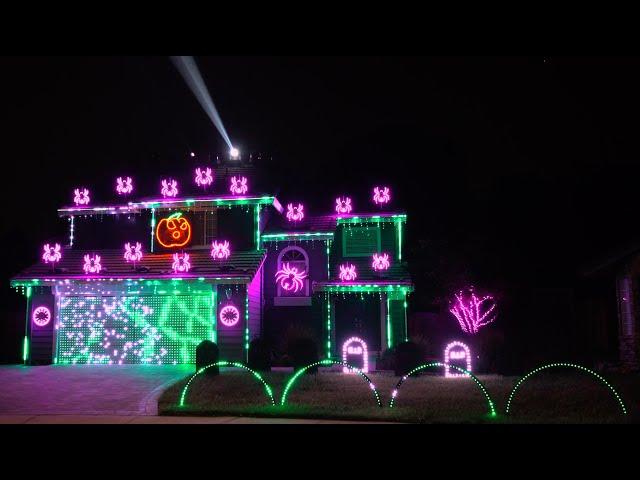 Enter Sandman (Metallica) 2020 Halloween Light Show