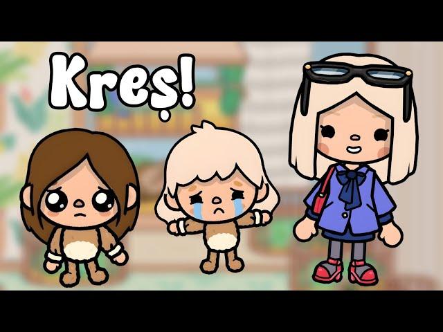 Nancy ve Darcy Kreşte 2. Bölüm -Kreşte Tiyatro kargaşası- (Toca Boca World Türkçe) | TOCA DAİSY