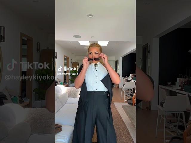 Hayley Kiyoko: Lint rolled this like life depended on it
