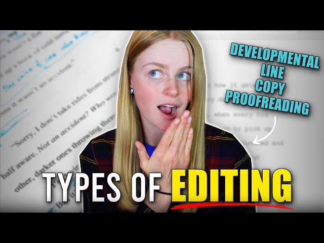 4 Types of Book Editing | Which one should you get?