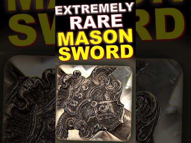 Rare Freemason sword at Pawnshop