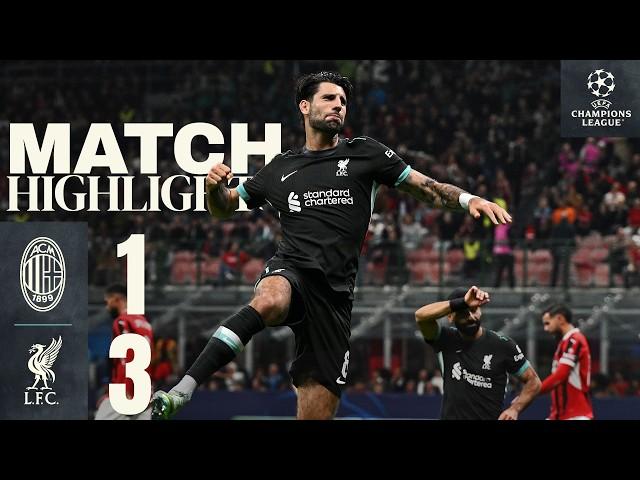 Champions League comeback in the San Siro: AC Milan 1-3 Liverpool | HIGHLIGHTS