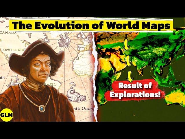 The History of the World Maps in 7 minutes