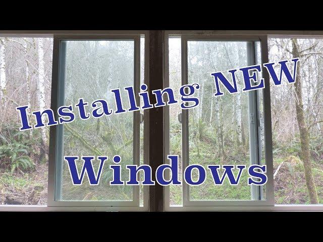 Installing new windows in the bungalow Part 1