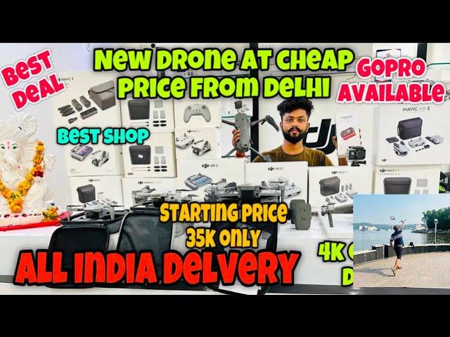 Cheapest Drone Market in Delhi | Dji, Mi, Dji Air 3S, Dji Mini 3, Dji Mini 4 Pro | Drones in ₹29999