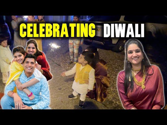 Diwali Celebrations in England with Full Family 🪔🪔| Indian Family in UK 