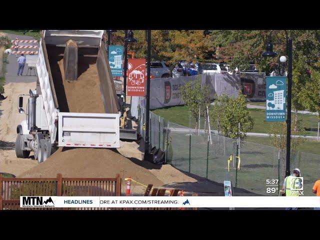 Caras Park construction underway for new riverfront access in downtown Missoula