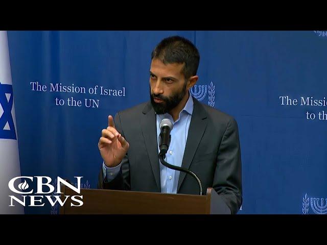 Son of Hamas Co-Founder Denounces Group at UN, Exposes 'Savage' Indoctrination of Palestinian Kids