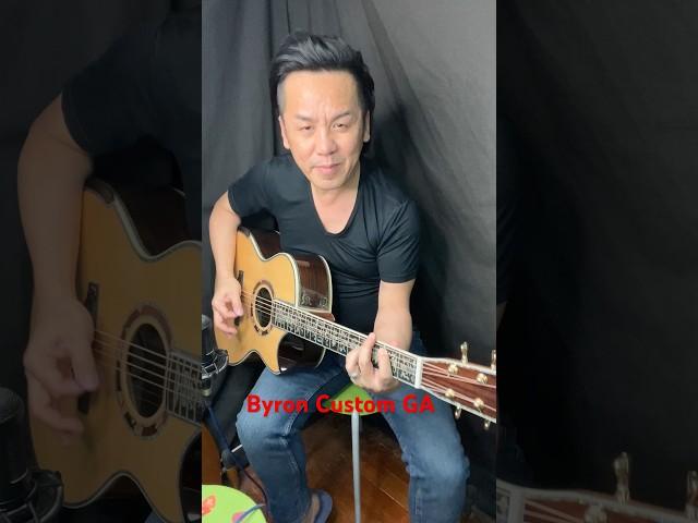 “ LET IT GO “ playing my composition on a Byron Custom Guitar