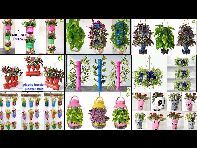 15 Most Amazing  Way to Reuse Plastic bottles/15 Ideas  Planters/Recycle bottles /ORGANIC GARDEN