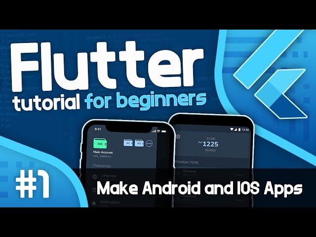 Flutter Tutorial For Beginners #1 - Setup For Flutter Mobile App Development