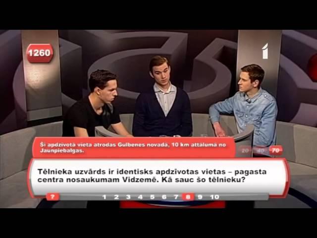 LTV1 "Veiksme Intuīcija Prāts". Ieraksts 2014-03-10