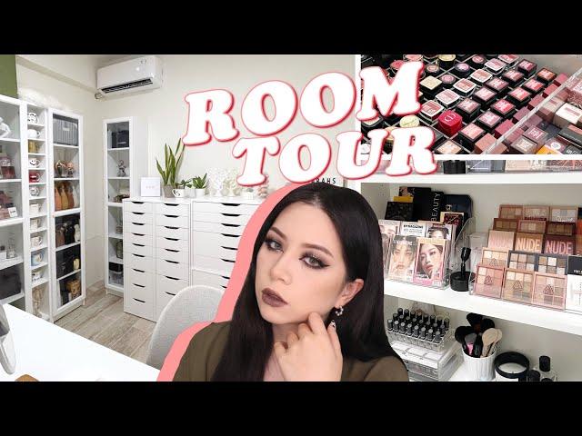 BEAUTY ROOM TOUR 工作室&彩妝收納分享 (彩妝中毒者)