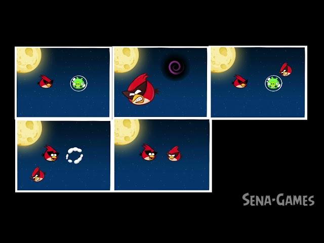 Angry Birds Space Classic Space Red Meets Space Reloaded Red Cutscene