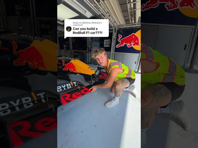 Build a Redbull F1 car with me ️️‍️#automobile #shorts #f1