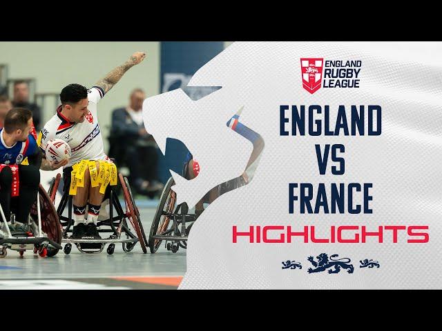 Highlights | England Wheelchair v France | 2024 ABK Beer International