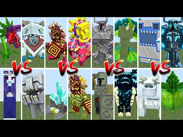 ALL MOWZIE'S MOBS TOURNAMENT | Minecraft Mob Battle