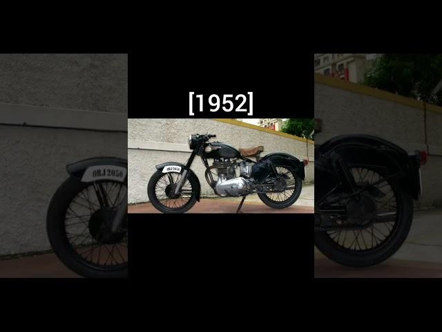 royal enfield bullet evolution [1932-2022]