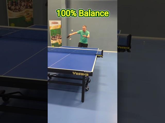 100% Balance! #cybershape #tischtennis #pingpong #tabletennis #tenisdemesa #thespinduo