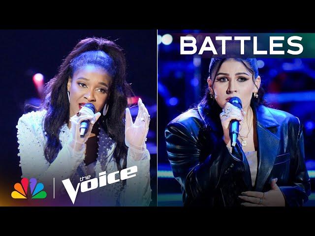 Calla Prejean and Chechi Sarai Get the Coaches Emotional with "I'll Never Love Again" | The Voice