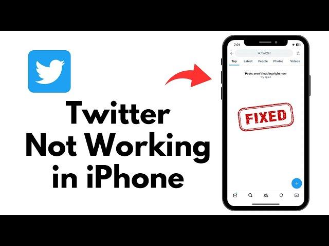 Fix: Twitter Not Working in iPhone | Something went wrong try reloading Problem