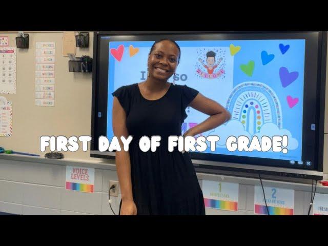 First Day of School Vlog! // First Grade Teacher