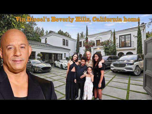 Vin Diesel's Wife, 3 Children, Mansion in Beverly Hills, Net Worth, Fortune, Car Collection