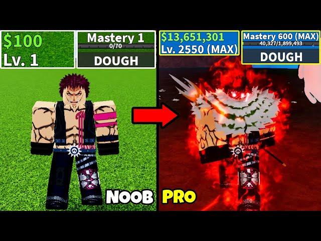 Beating Blox Fruits as Katakuri! Lvl 0 to Max Lvl Noob to Pro Full Human v4 Awakening in Blox Fruits