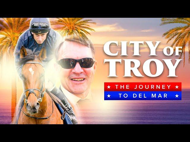 City Of Troy | Breeders Cup | Aidan O'Brien Interview | The Journey To Del Mar