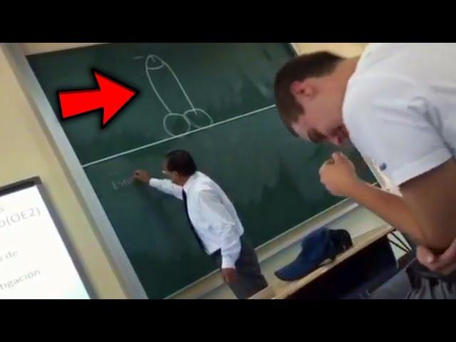 Top 5 FUNNIEST Student Pranks On Teachers!