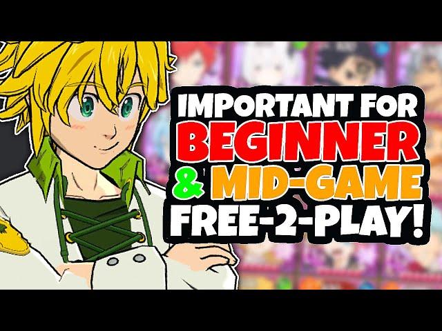 5+ Tips to IMPROVE your F2P Account! | Seven Deadly Sins: Grand Cross