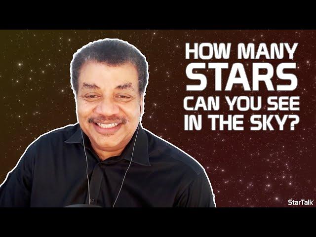 Neil deGrasse Tyson Explains How Many Stars You Can See In the Night Sky