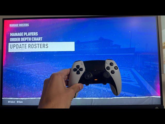 College Football 25: How to Download Latest Roster Update Tutorial! (PS5 & Xbox Series X/S)