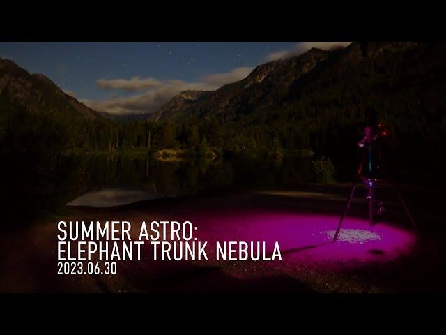 2023.06.30 :: Summer Astro: Elephant Trunk Nebula (IC 1396A)