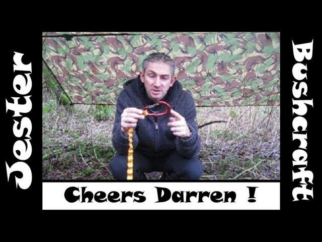 Bushcraft - Big Thanks To Darren Funky Prepper