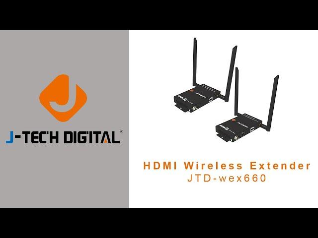 J-Tech Digital | JTD-wex660 Wireless HDMI extender