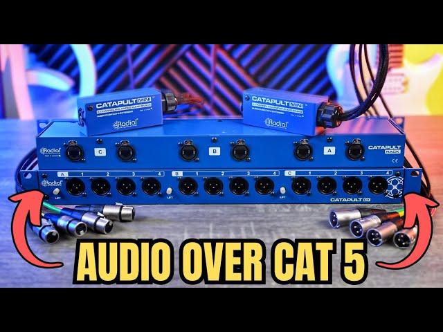 AUDIO Over CAT 5 to SIMPLY Your Setup - Radial Catapult