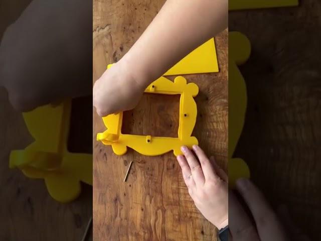 Modified Yellow Frame from the Friends TV Show