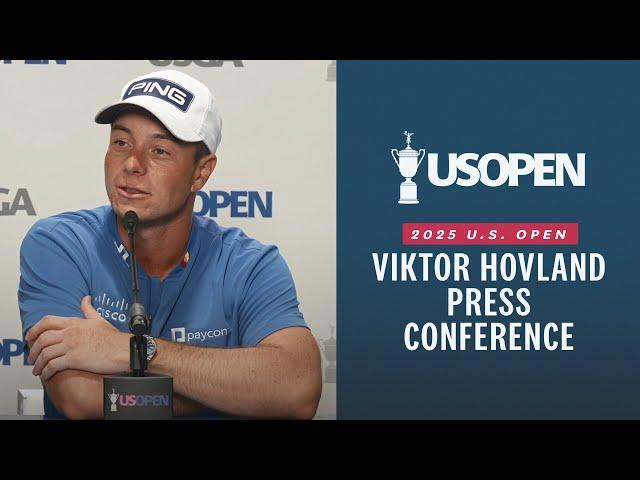 Viktor Hovland: 2025 U.S. Open Press Conference