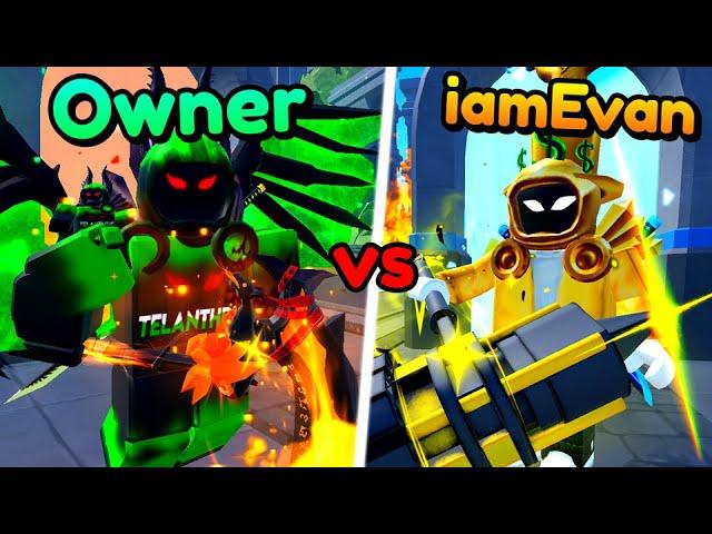 I 1v1'ed EVAN... (Toilet Tower Defense)