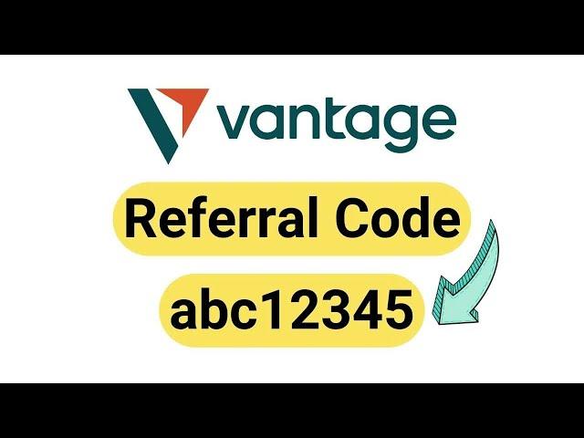 Vantage Referral Code is abc12345 - Vantage Fx Referral Code, Vantage Promo Code