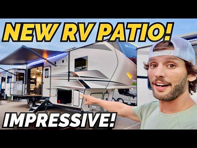 FINALLY! Popular RVs are now coming with a PATIO! 2025 Keystone Montana 3531RE